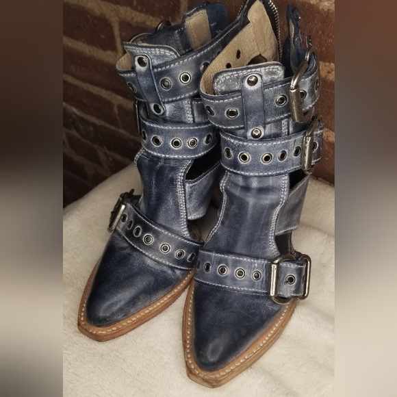 Womens Free Bird Joplin size 6 blue - Picture 3 of 6